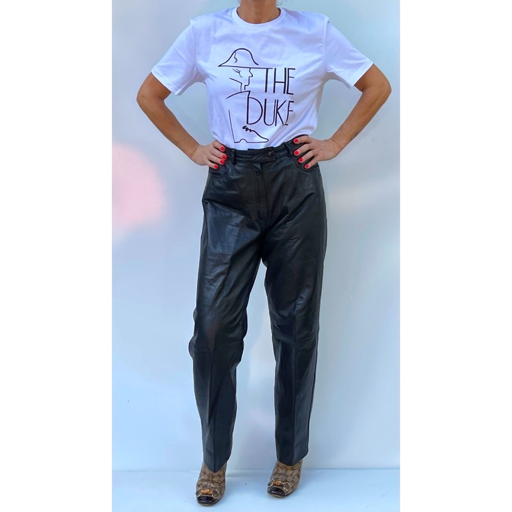 Herve Benard leather pants